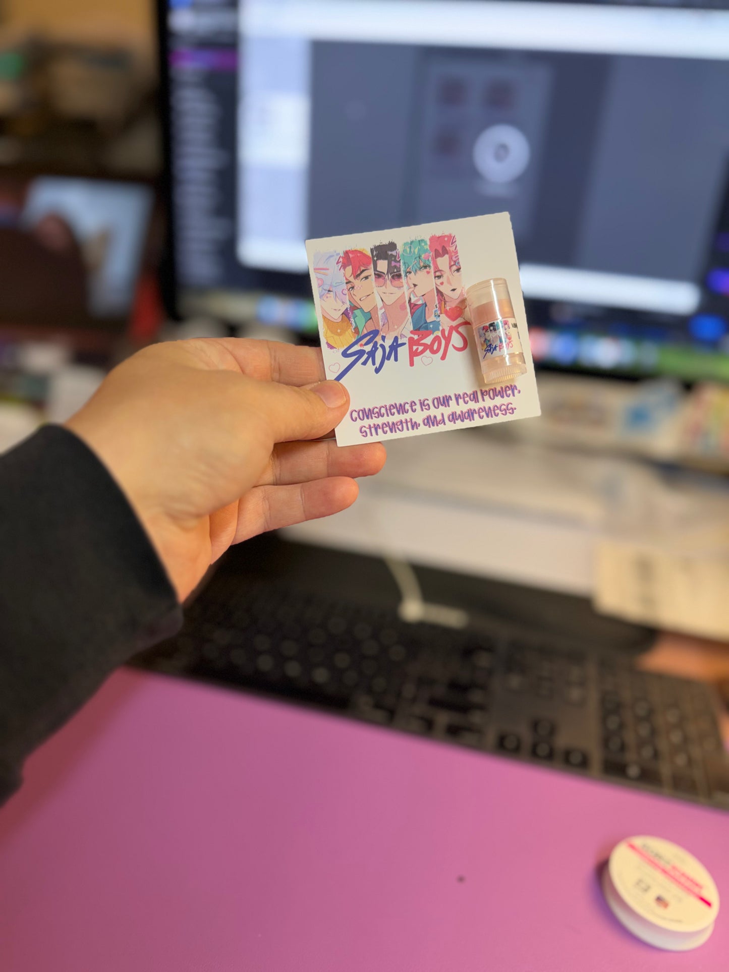 Valentine's Lip Balm Edition SAJA BOYS