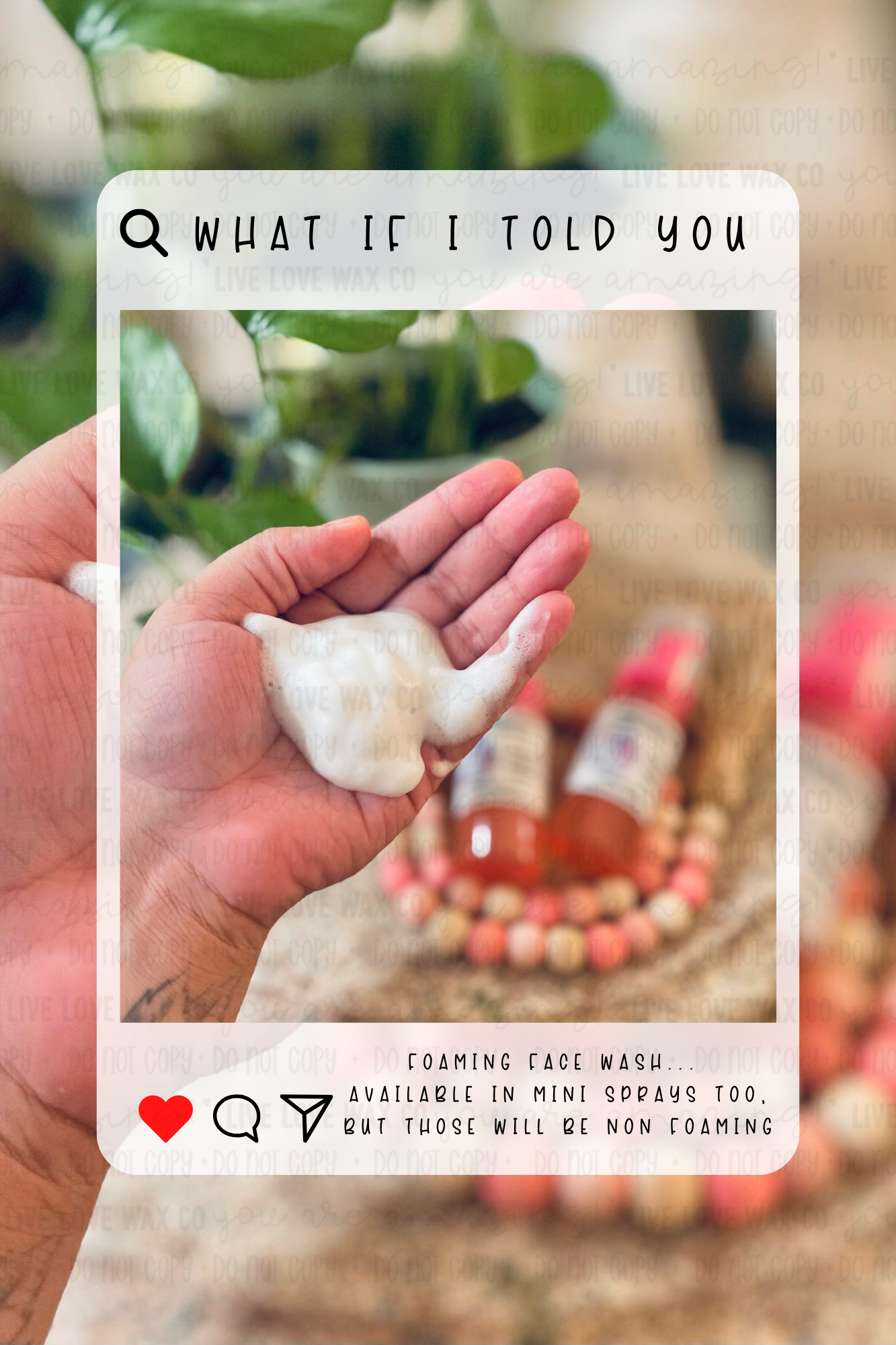 All Natural Face Wash - MOQ 5