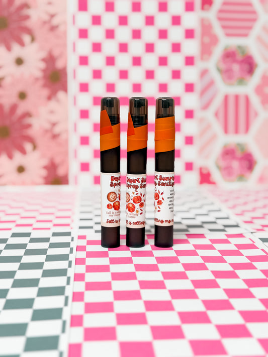 Fall Mini Sanitizer Spray