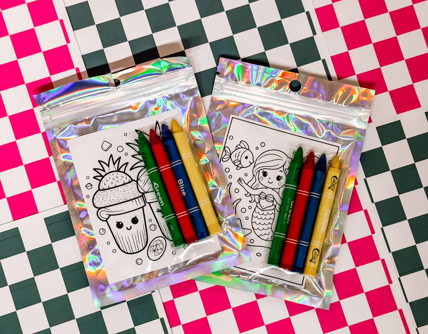 Spring Themed Mini Coloring Set(s)