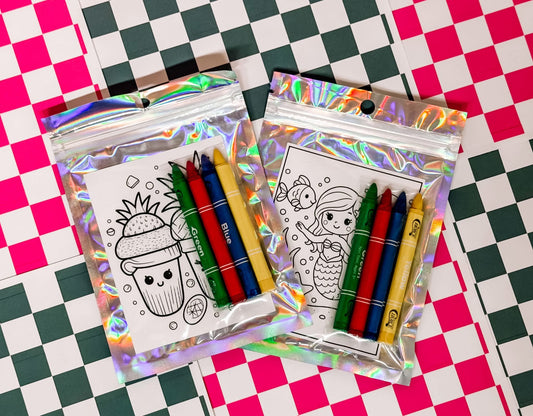 Spring Themed Mini Coloring Set(s)